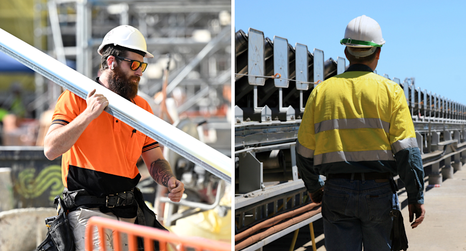 Construction workers